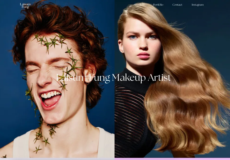 Laisum Fung: A London makeup artist working across fashion, editorial and commercial projects.